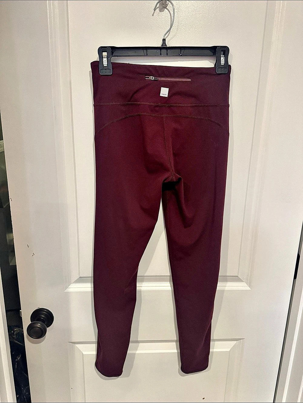 Vuori Clean Elevation Leggings Burgundy